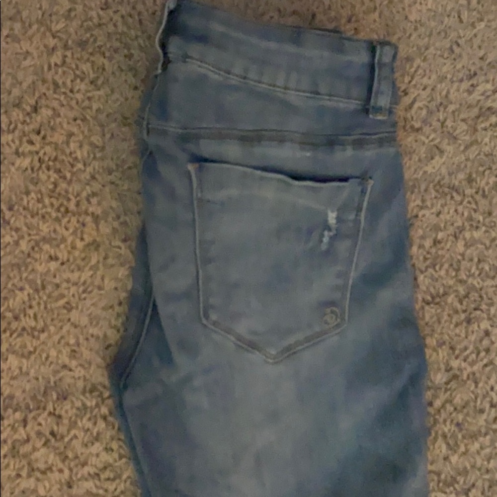 High rise jeans
